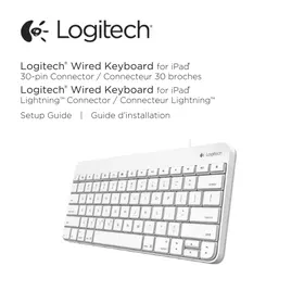 Notice LOGITECH WIRED KEYBOARD IPAD Clavier de jeu