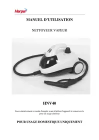 Notice HARPER HNV40 Nettoyeur à vapeur