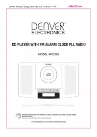 Notice DENVER MC5220 Hi-fi system