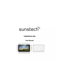 Notice Sunstech TAB900DUAL Tableta