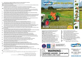 Notice Bruder AMAZONE UX 5200 Jouets