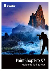 Notice COREL PAINTSHOP PRO X7 ULTIMATE Logiciel audio et/ou vidéo