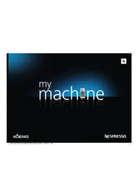 Notice KOENIG B03126 Macchina da caffè