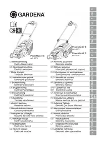 Notice GARDENA POWERMAX 37 E Zāles pļāvējs