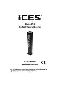 Notice Ices IBT3 Haut-parleur