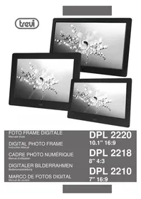 Notice Trevi DPL 2210 Cornice fotografica digitale