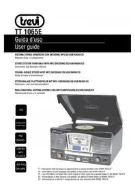 Notice Trevi TT 1065 E Attrezzatura DJ