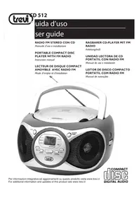 Notice Trevi CD 512 Cd-spieler/rekorder