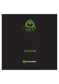 Notice KeepOut HX9 Kopfhörer