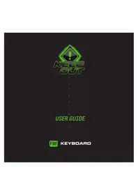 Notice KeepOut F90 Tastatur