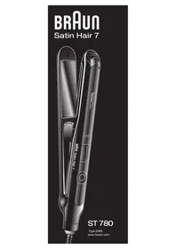 Notice BRAUN SENSOCARE ST780 Haarglätter