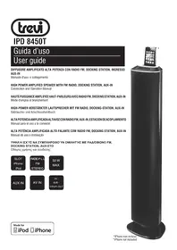 Notice Trevi IPD 8450 T Dock station