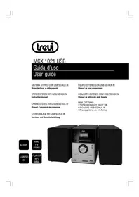 Notice Trevi MCX 1021 USB Hifi-system
