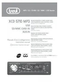 Notice Trevi XCD 5710 MP3 Autoradio