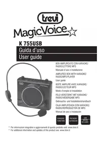 Notice Trevi K 755 USB Dock station