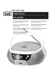 Notice Trevi CMP 532 USB Hifi-system