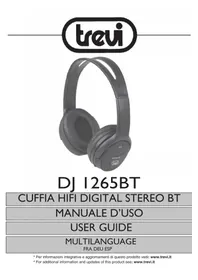 Notice Trevi DJ 1265 BT Auricolare