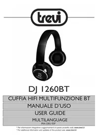 Notice Trevi DJ 1260 BT Auricolare