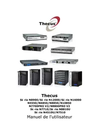 Notice Thecus N8810U Serveur