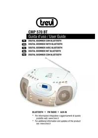 Notice Trevi CMP 570 BT Cd-spieler/rekorder