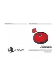 Notice E.zicom E.ZICLEAN VAC100 Vacuum Cleaner