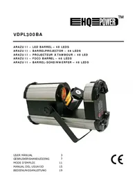 Notice HQ Power ARAZU II Máquina de efectos