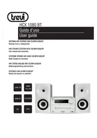 Notice Trevi HCX 1080 BT Hifi-system