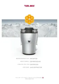 Notice Turmix A35113 Entsafter