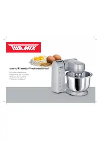 Notice Turmix VARIOTRONIC PROFESSIONAL A33125 Robot ménager