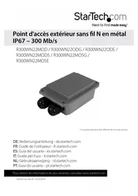 Notice StarTech.com R300WN22MO5G Point d'accès