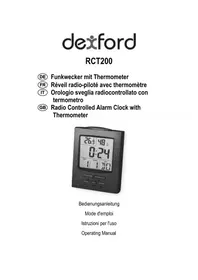 Notice Dexford RCT 200 Radio-réveil