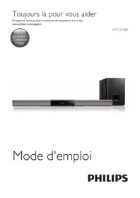 Notice PHILIPS HTL3142S Barre de son
