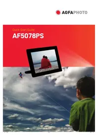 Notice AGFAPHOTO AF 5078PS Digitální fotorámeček