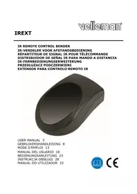 Notice VELLEMAN IREXT Afstandsbediening