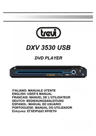 Notice Trevi DXV 3530 USB Dvd player