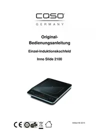 Notice CASO INNO SLIDE 2100 Fornuis