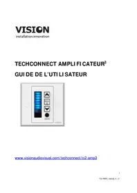 Notice VISION TC2AMP3 Recepteur