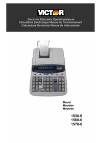 Notice Victor Technology 15306 Calculator