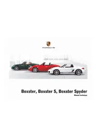 Notice PORSCHE BOXTER S (2010) Voiture