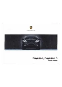 Notice PORSCHE CAYENNE S (2003) Voiture