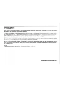 Notice SUZUKI JIMNY (2000) Voiture