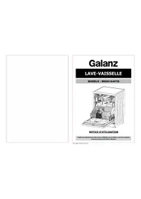 Notice Galanz W60A1A401D Lave-vaisselle