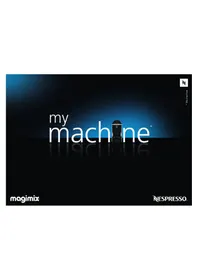 Notice MAGIMIX PIXIE NESPRESSO Koffiemachine