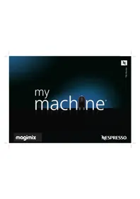 Notice MAGIMIX U NESPRESSO Koffiemachine