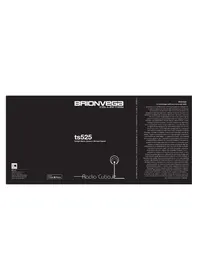 Notice Brionvega CUBO TS525 Radio