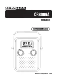 Crosley CR8006A Songbird - Radio