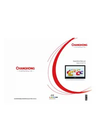 Notice CHANGHONG EF22F718 Televizor