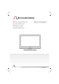 Notice SCHAUB LORENZ 22LED5500CT Televisore