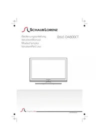 Notice SCHAUB LORENZ 26LED4800CT Televisore
