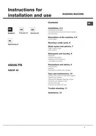 Aqualtis AQ83F 497 HOTPOINT